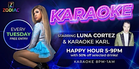 Karaoke With Luna Cortez primary image