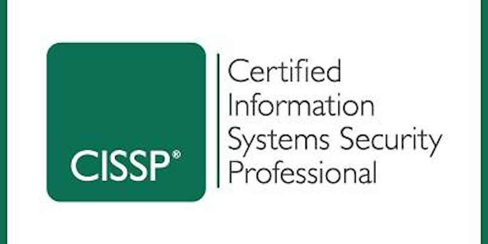 Exist sin Dexterity ISC CISSP Certification Boot Camp Tickets, Mon, Sep 19, 2022 at 9:00 AM |  Eventbrite