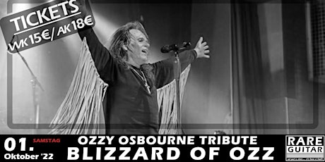 Ozzy Osbourne Tribute - Blizzard of Ozz