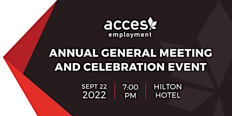 ACCES Employment’s AGM Celebration Event, 2022 primary image