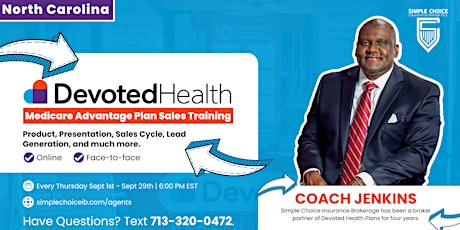 Devoted Health Medicare Advantage Plan Sales Training (North Carolina)