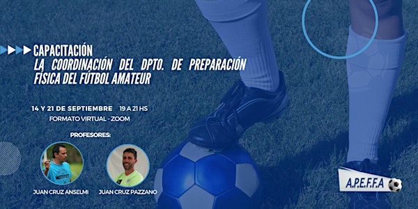 Coordinación del Dpto. de Preparación Física del Fútbol Amateur