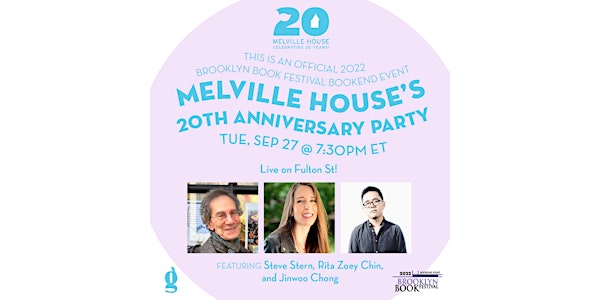 Live on Fulton St: Melville House’s 20th Anniversary Party
