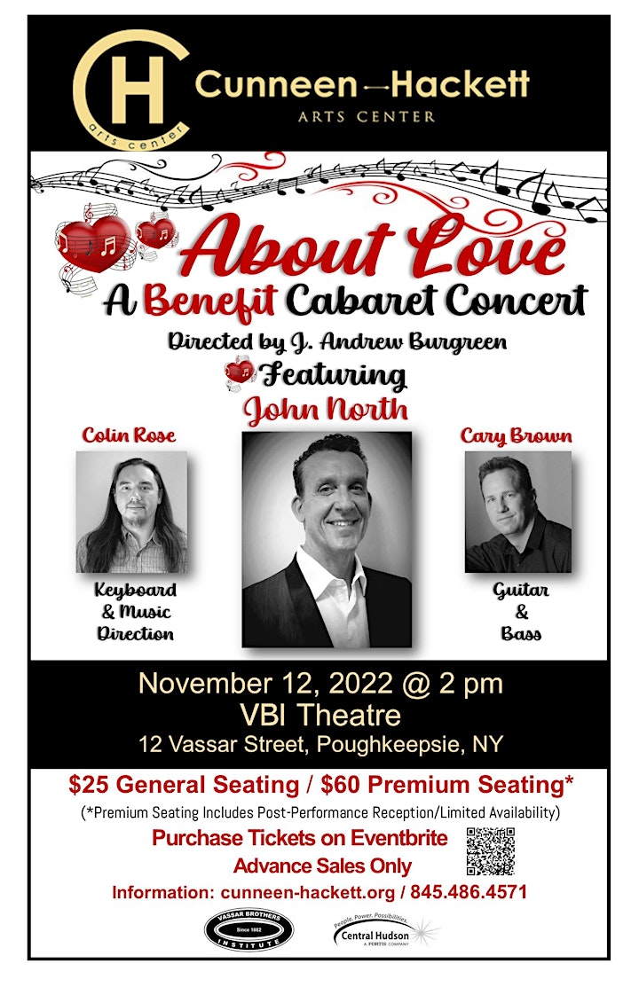 ABOUT LOVE - A Benefit Cabaret Concert image