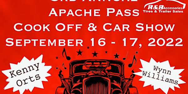 2022 Apache Pass Cook Off & Car Show