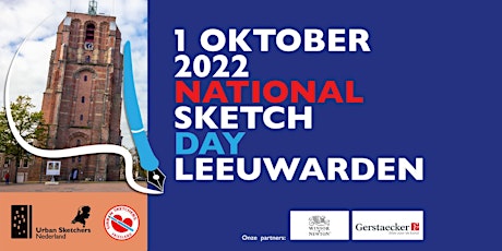 National Sketch Day Leeuwarden - 1 oktober 2022  primärbild