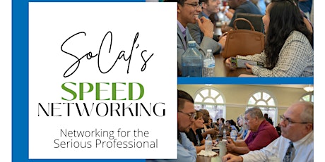 SoCal Speed Networking Event