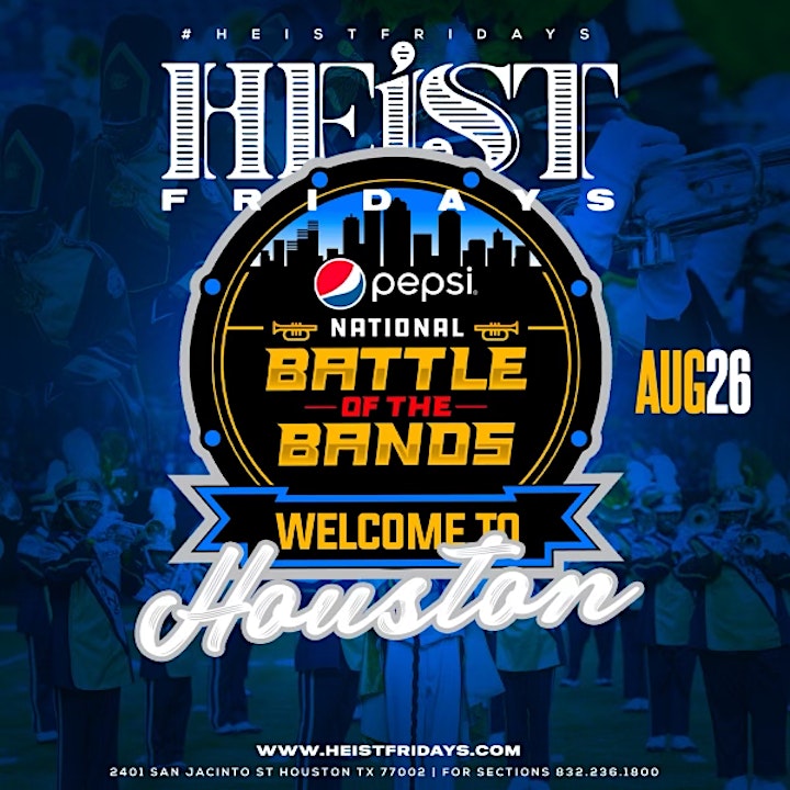 Battle of The Bands Edition #HeistFridays @ Space Night Club | Free w/ RSVP image