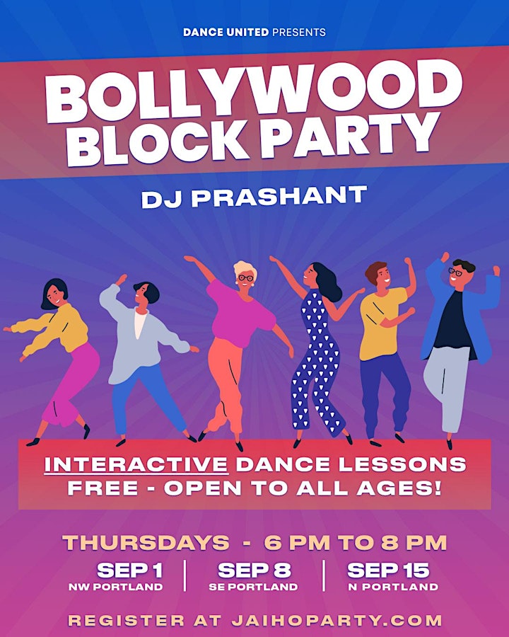 Bollywood Block Party in Portland | DJ Prashant image
