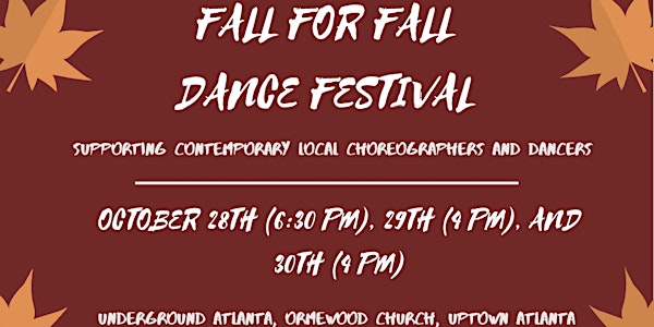 Fall for Fall Dance Festival