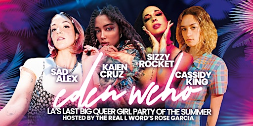 TONIGHT! EDEN WEHO: An End of Summer Dance Party for Queer Women in LA primary image