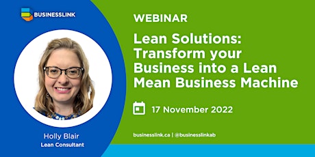 Lean Solutions: Transform your Business into a Lean Mean Business Machine