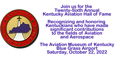 2022 Kentucky  Aviation Hall of Fame