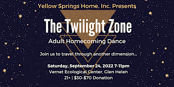 Adult Homecoming Dance: The Twilight Zone