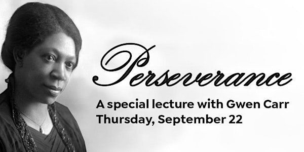 A special lecture with Gwen Carr
