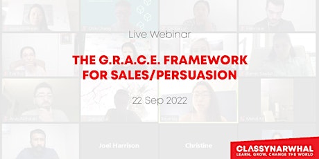 The GRACE Framework for sales/persuasion primary image