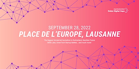 SWISS DIGITAL DAYS @ Place de l’Europe, Lausanne | 28 Sep 2022