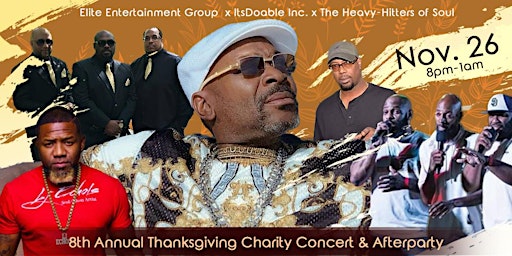 ItsDoable's 8th Annual Thanksgiving Charity Concert and Afterparty
