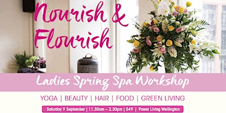 Nourish & Flourish - Ladies Spring Spa Workshop primary image
