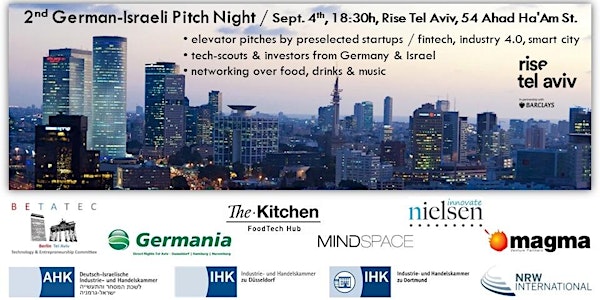 2nd German-Israeli Pitch Night
