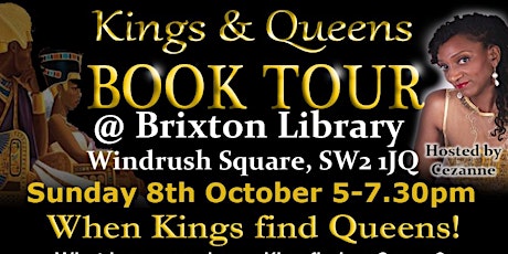 Kings & Queens Book Tour Day 8: Brixton Library Grand Finale!  primary image