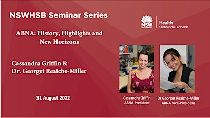 NSWHSB Seminar Series -  ABNA: History, Highlights and New Horizons  primärbild