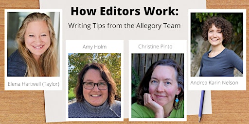How Editors Work : Writing Tips from the Allegory Team