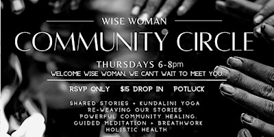 Wise Woman COMMUNITY CIRCLE primary image