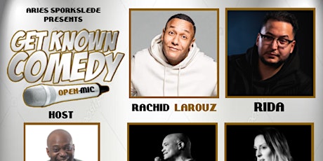 GET KNOWN COMEDY| 2 SEP