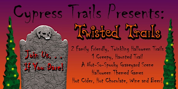 Twisted Trails Halloween Light Show