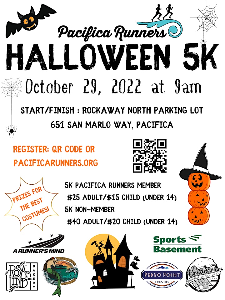 Pacifica Runners Halloween 5K!! image