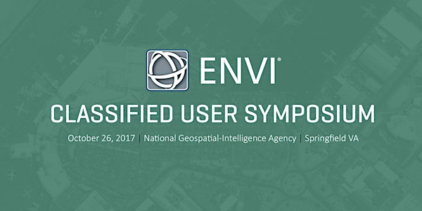 11th Annual ENVI Classified User Symposium