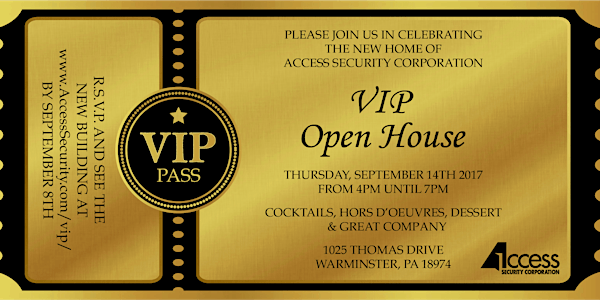 VIP Open House