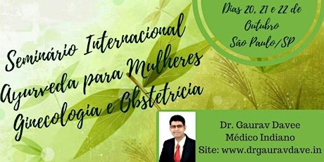 Imagem principal do evento Seminário Internacional Ayurveda para Mulheres ( Ginecologia e Obstetrícia)