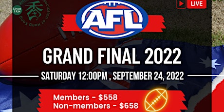 Imagen principal de AFL Grand Final party 2022