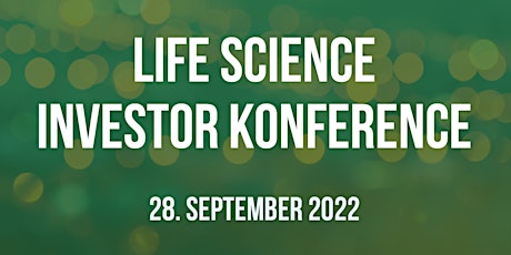 Life Science Investor konference den 28. september