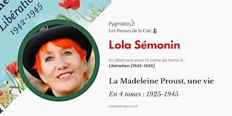 Image principale de Dédicace avec Lola Sémonin - La Madeleine Proust, une vie - 4 tomes