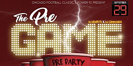 CHICAGO FOOTBALL CLASSIC PRE-PARTY primary image