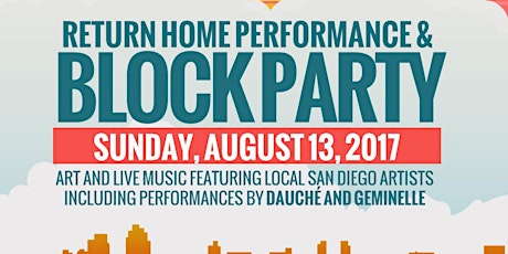 Follow The Music Return Home Block Party and Performance primary image