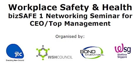 WSHC-JTC-Bond Workplace Safety & Health Seminar with bizSAFE 1 on 24 Aug 2017 primary image