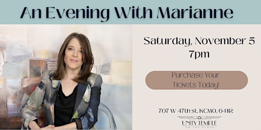 An Evening with Marianne Williamson