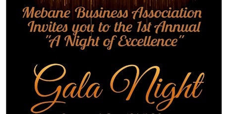 1st Annual MBA Gala - A Night of Excellence
