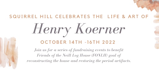 Guided tours of historic Henry Koerner house and studio