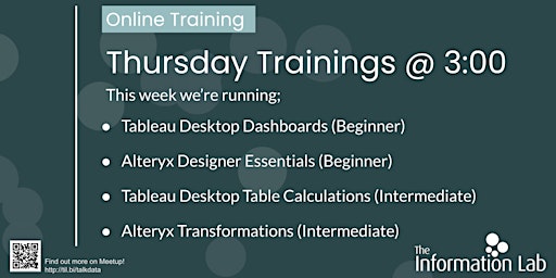 Thursday Trainings at Three/Ten