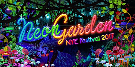 Tropical Fruits Neon Garden NYE Festival 2017 primary image