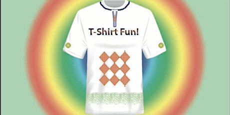 NEW! T-shirt fun!  Add rips, sewing, studs, colour, patches, ribbons anything goes! primary image