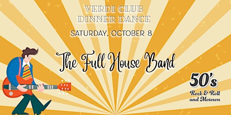 Verdi Club Dinner Dance w/ The Full House Band