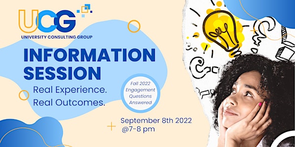 UCG Fall 2022 Engagement Information Session