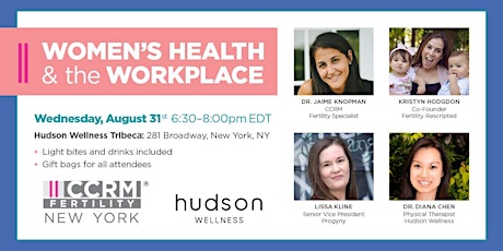 Image principale de Women's Health & the Workplace - New York, NY