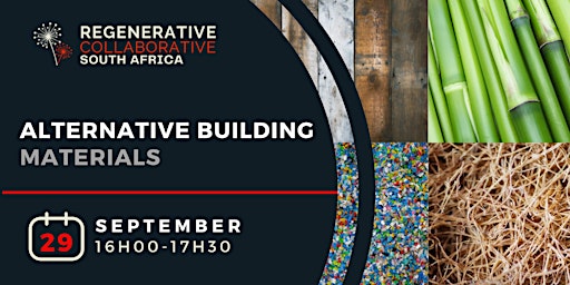 September webinar- ALTERNATIVE BUILDING MATERIALS